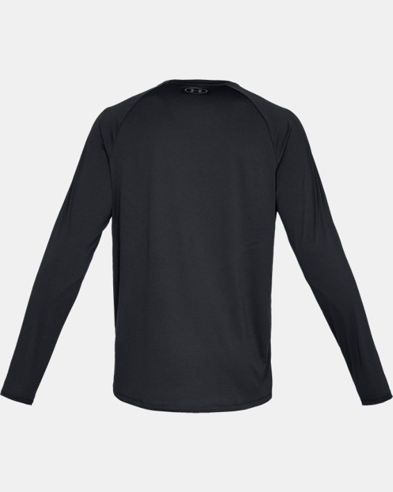 Herren UA Tech™ Langarm-Shirt, Black, pdpMainDesktop image number 5